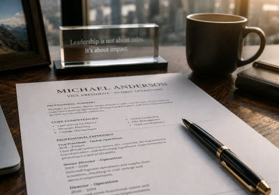 The Hidden executive Job Market